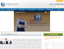 Tablet Screenshot of liquidifast.com